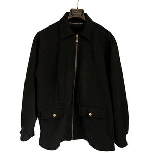 C.A. Sport Collection Zip up Jacket Size M